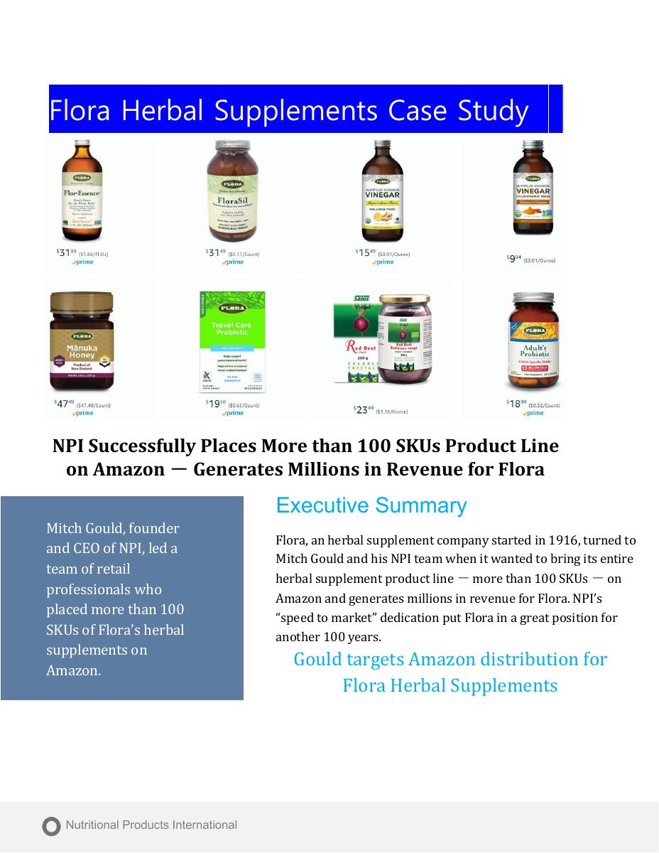 Flora case study cover