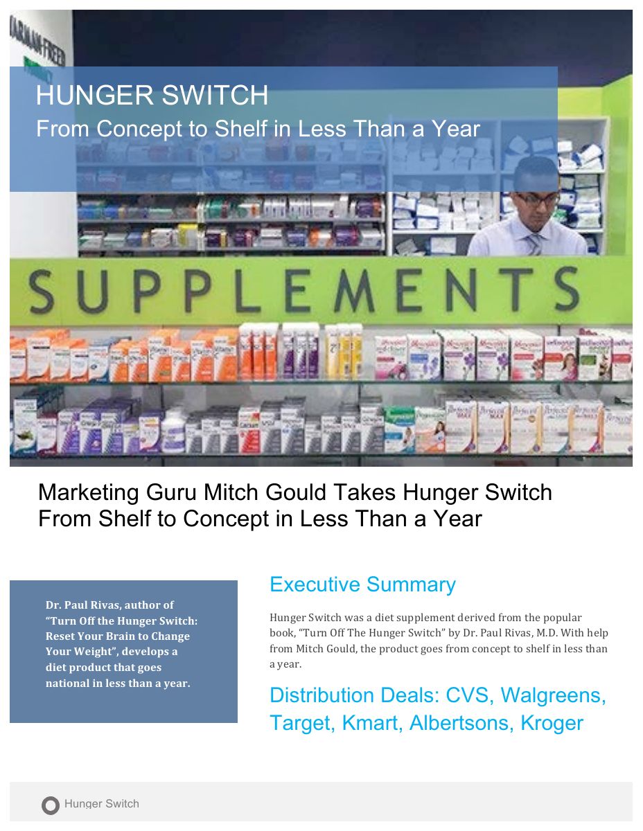 Hunger Switch case study cover
