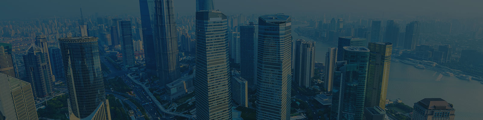 International skyline representing global brands