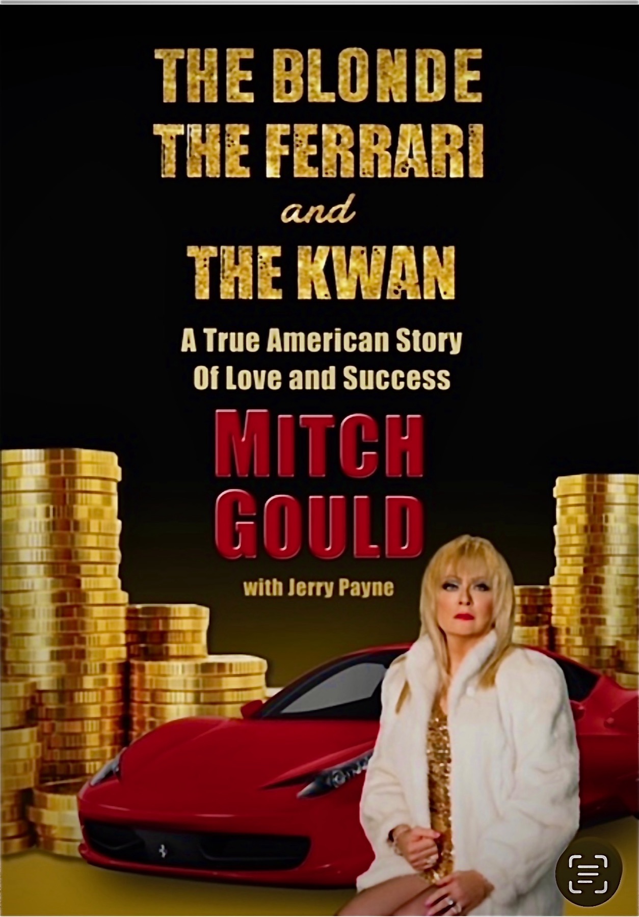 Alternate cover for The Blonde, the Ferrari and the Kwan
