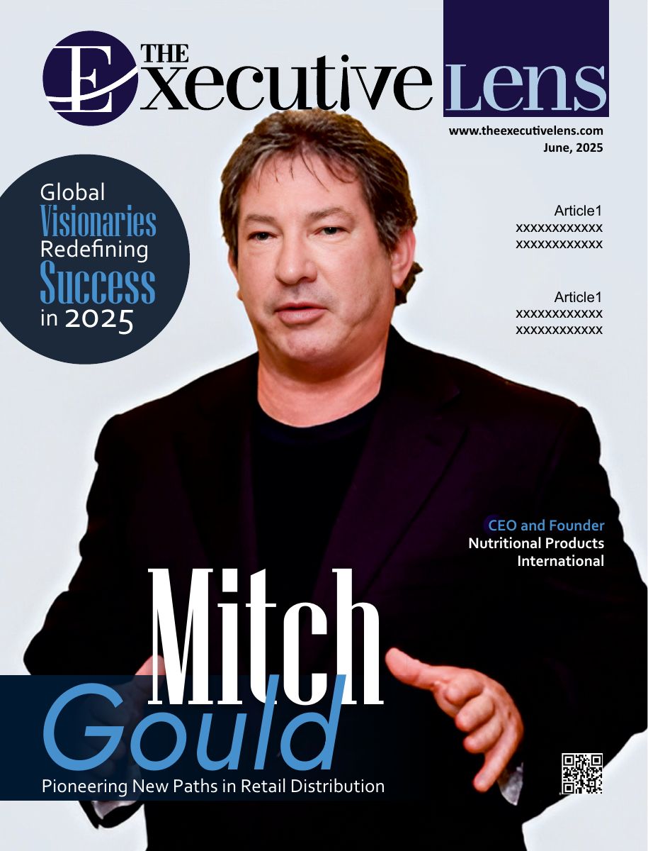 The Executive Lens cover featuring Mitch Gould