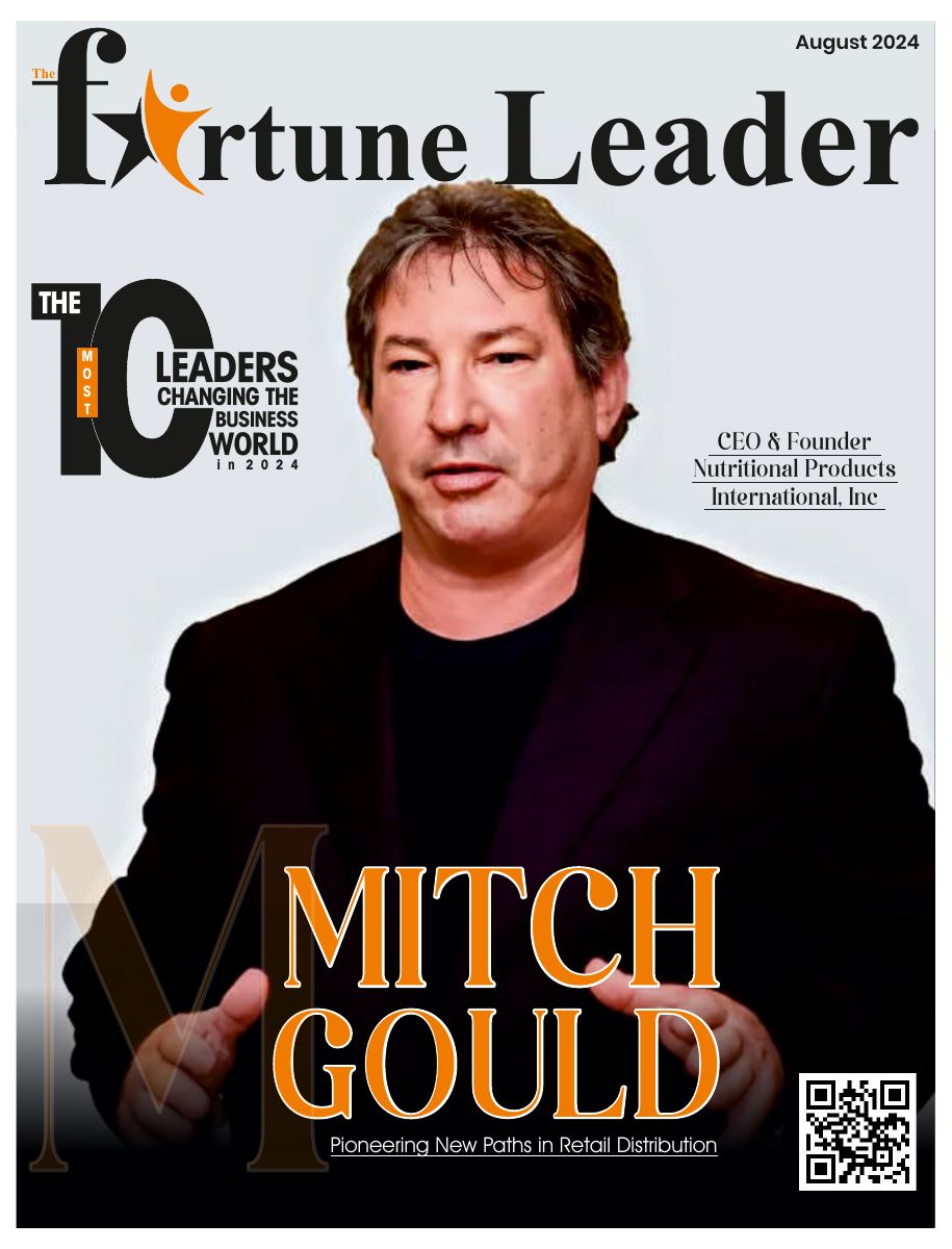 Fortune Leader cover featuring Mitch Gould