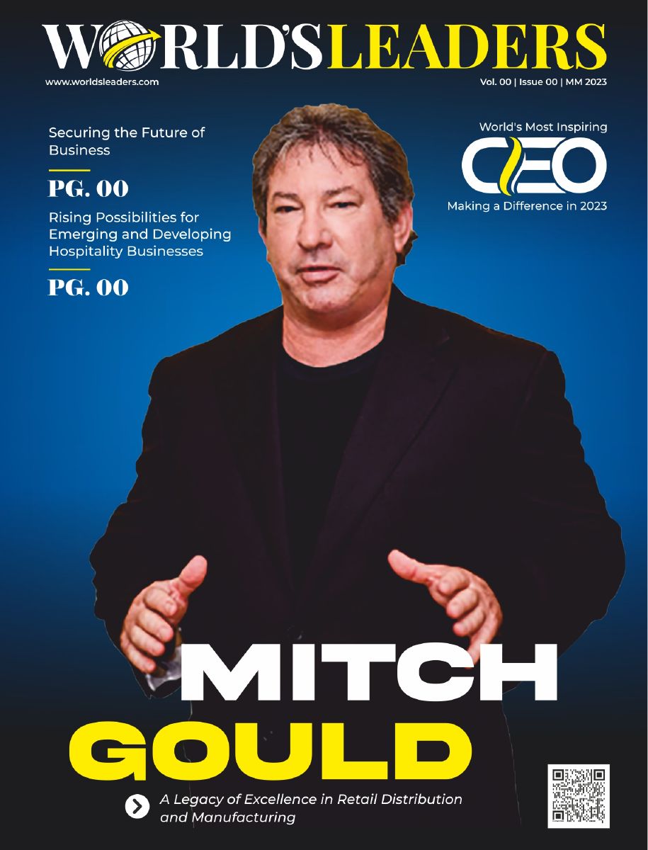 World’s Leaders cover featuring Mitch Gould